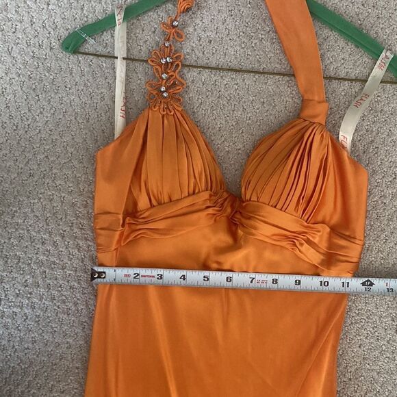 Orange Prom Dress homecoming - Picture 7 of 15